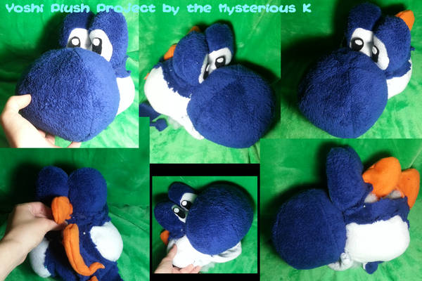 Yoshi Plush Project WIP