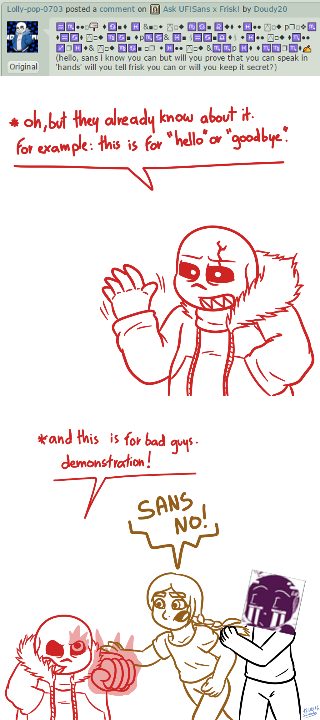 Ask ?? Sans 21 by AskTheSanses on DeviantArt