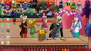 Teen Cups - Advent calendar wallpaper 2021