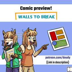 Walls To Break comic preview available! Link descr