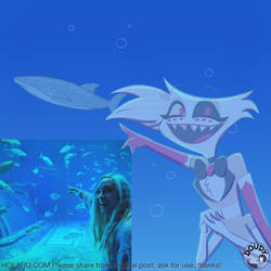 Hazbin Hotel - Angel at the Aquarium 1