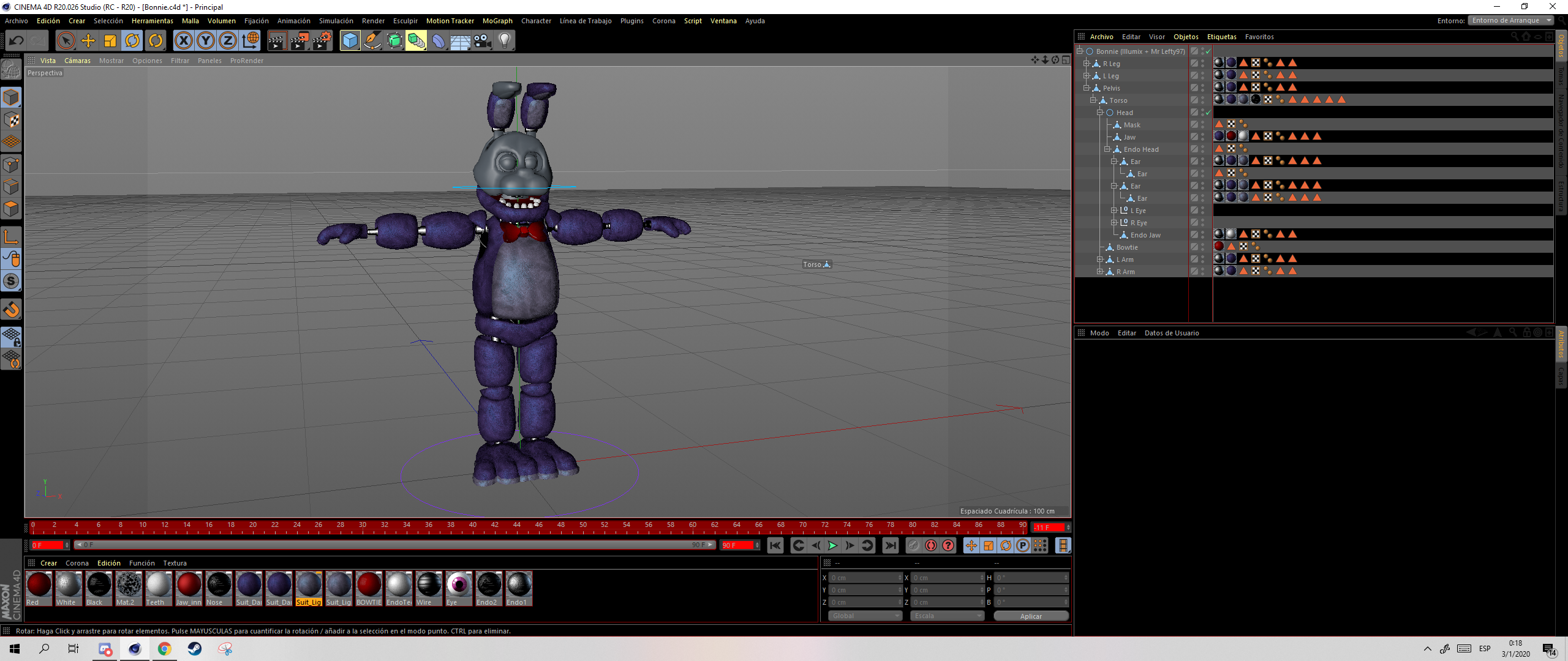 C4D/FNaF4) Nightmare Freddy Rare Screen FNaF 2 by DarkyTheRabbit on  DeviantArt