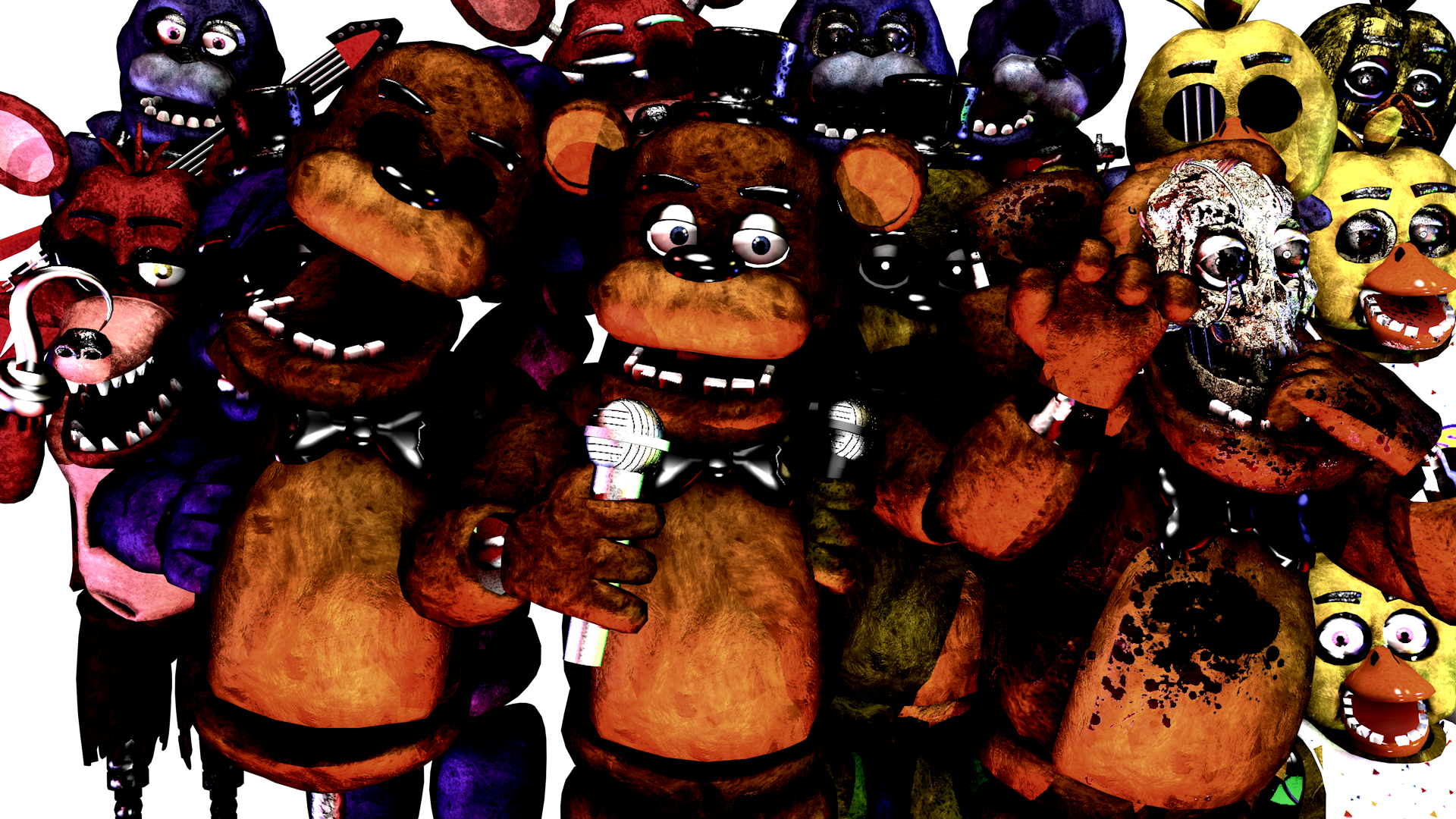 C4D)Fnaf 1 HW Office by ChArSsSs on DeviantArt