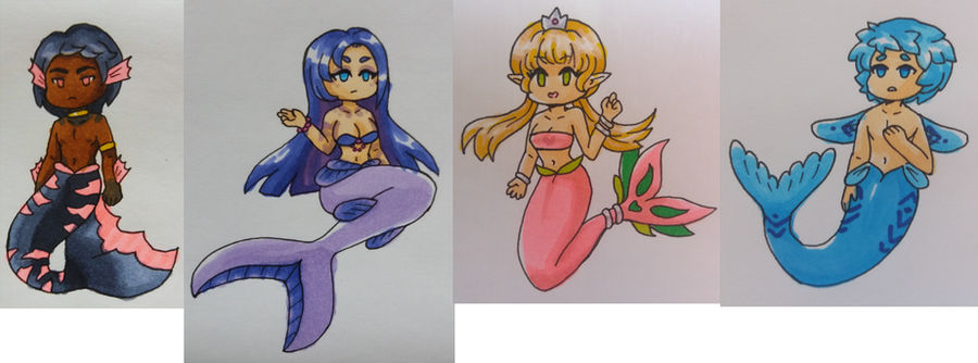 Merfolk Princess Merfolk by Mirurachan on DeviantArt