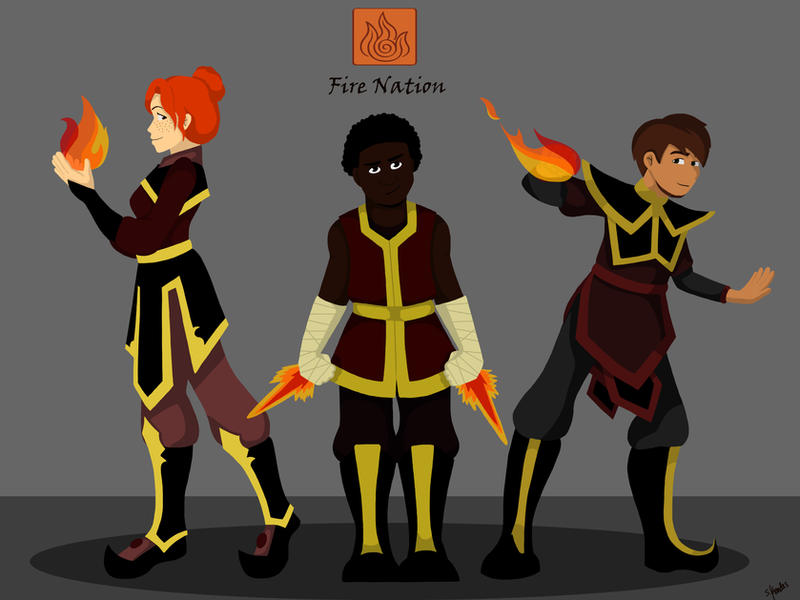 Custom Firebender Firebenders by inspiredartist14 on DeviantArt