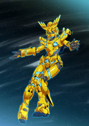 [Artwork] Phenex (SD Gundam-styled head)