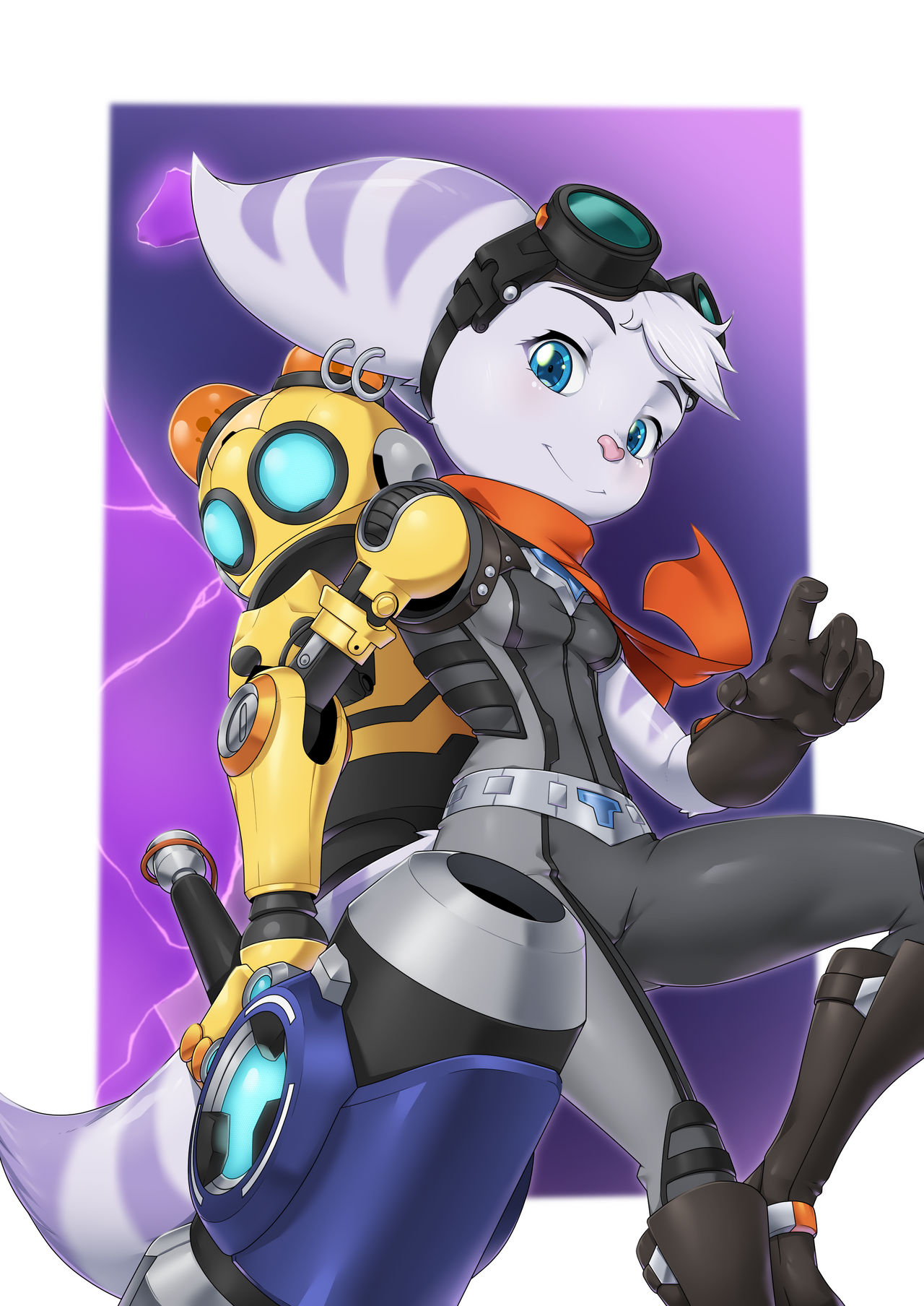 Rivet and Kit by Yuuyatails on DeviantArt