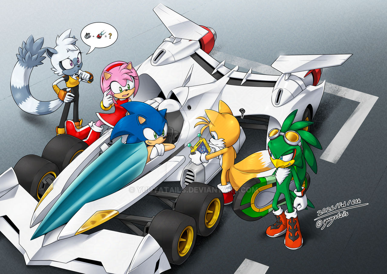 Rouges Car Sonic Sonic test-drive a certain race car by Yuuyatails on DeviantArt