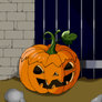 Erron Black in a pumpkin (Animated)