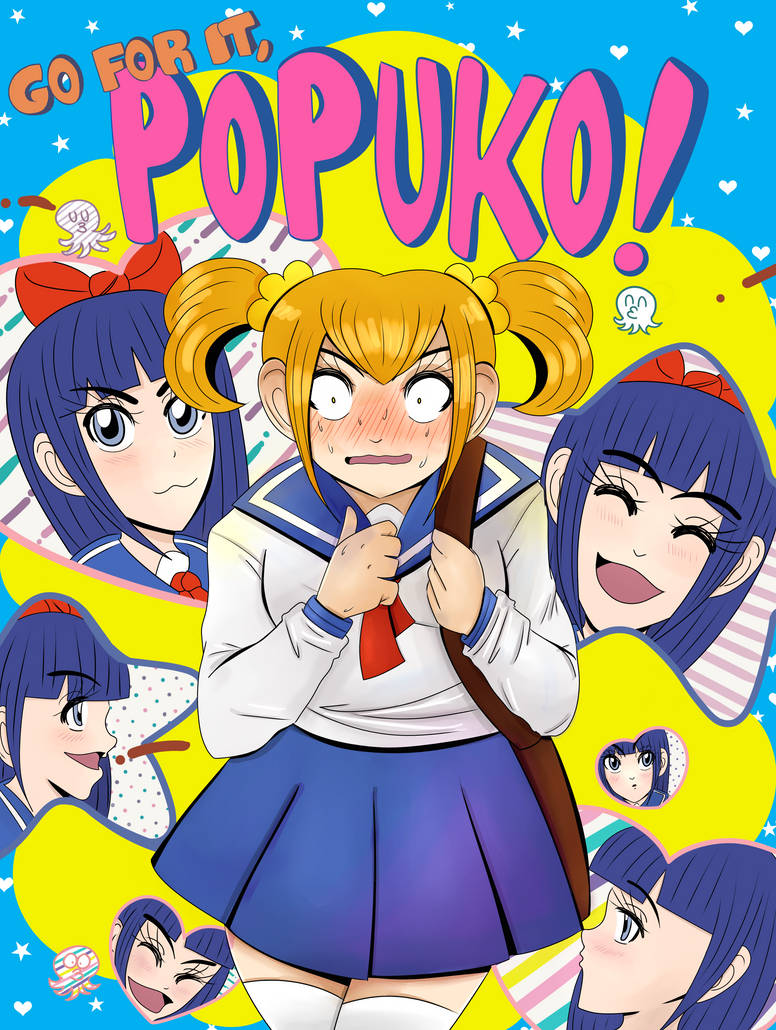 Popuko Rage Go For it Popuko! by Fabulous-Gabulous on DeviantArt