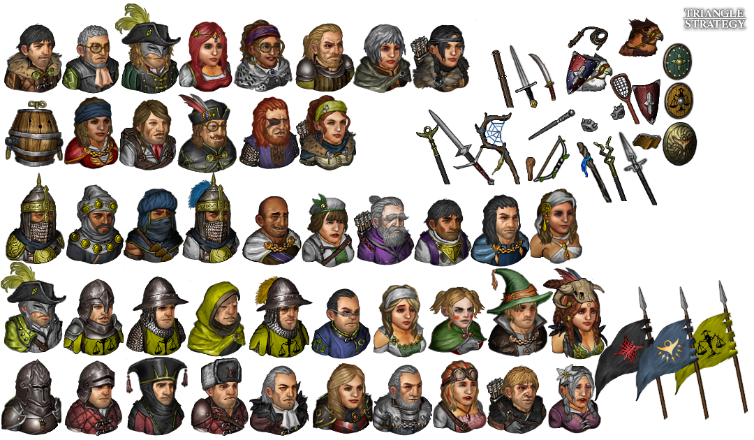 battle brothers mod asset - triangle strategy by tendersalt on DeviantArt
