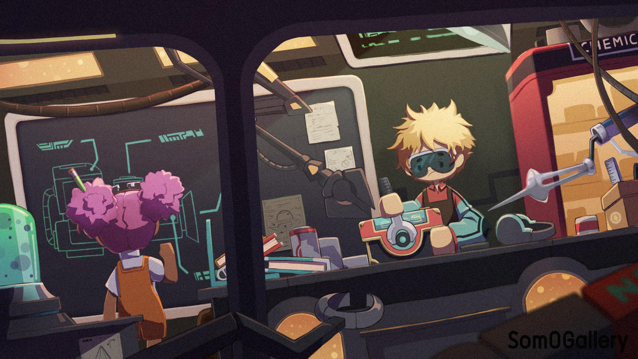 Deviantart Inventing Room Invention room. by SomOGallery on DeviantArt