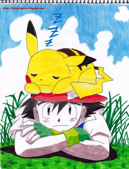 Pokemon Ash Y Pikachu (2)