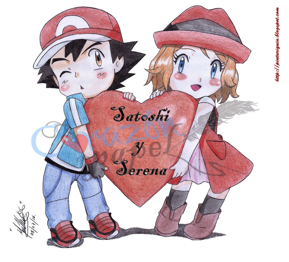 Rumor: Pokémon XY&Z - O relacionamento entre Satoshi e Serena! - Pokémothim