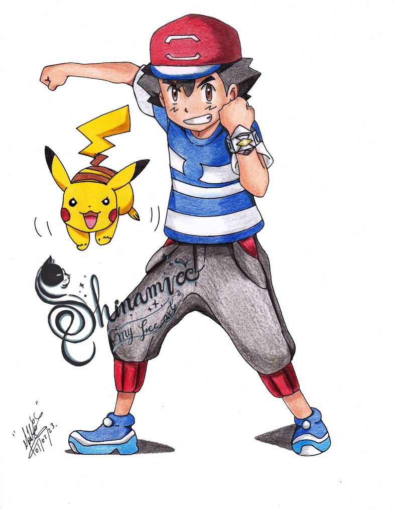 Aloha Alola Ash Ketchum Y Pikachu By Shinamvec On DeviantArt aloha-alola-ash-ketchum-y-pikachu-by-shinamvec-on-deviantart