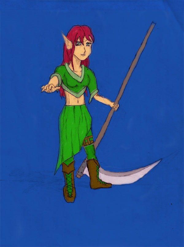 Elf Girl Stance 1