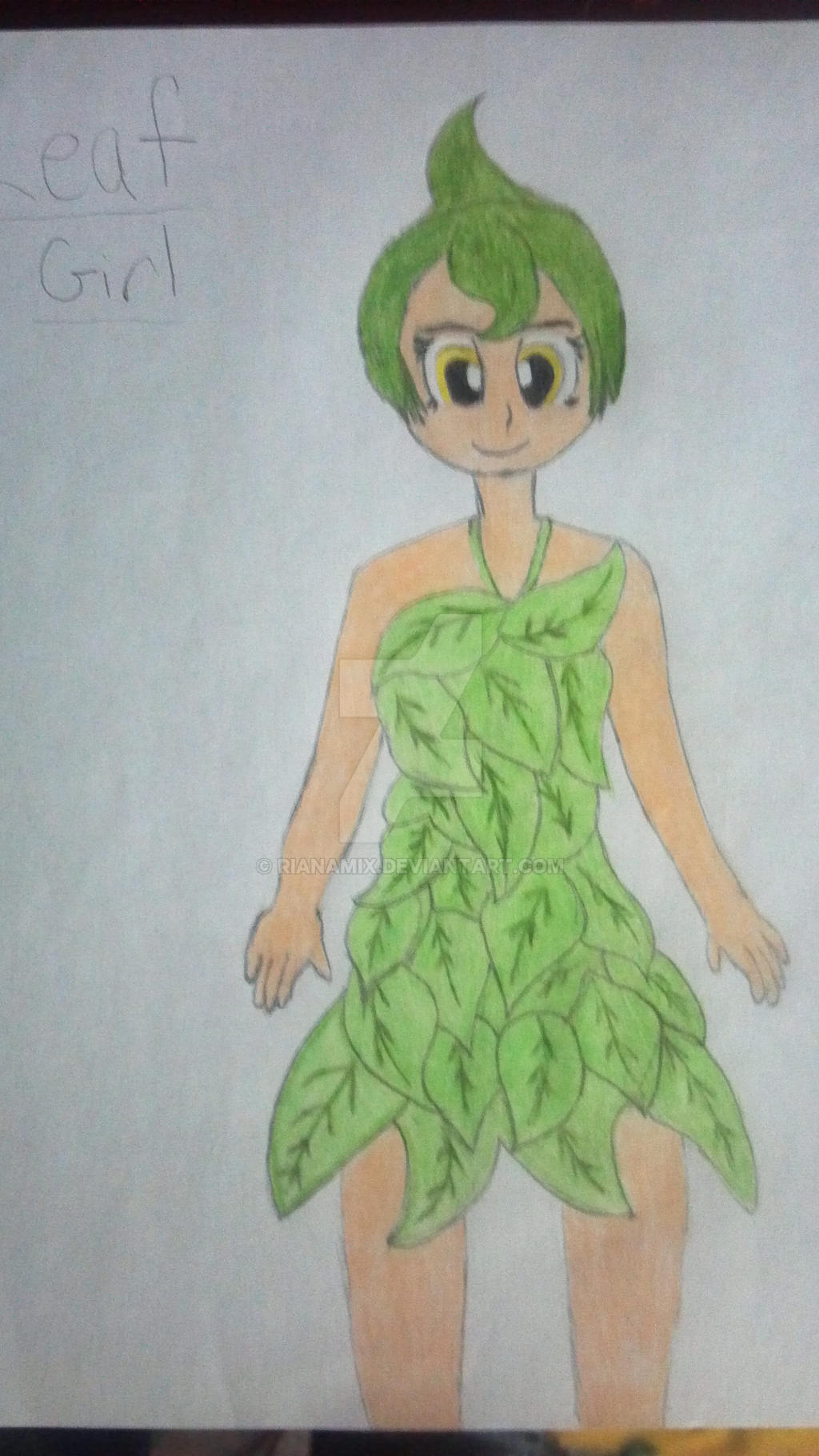 Leaf Girl Or Leafy Girl