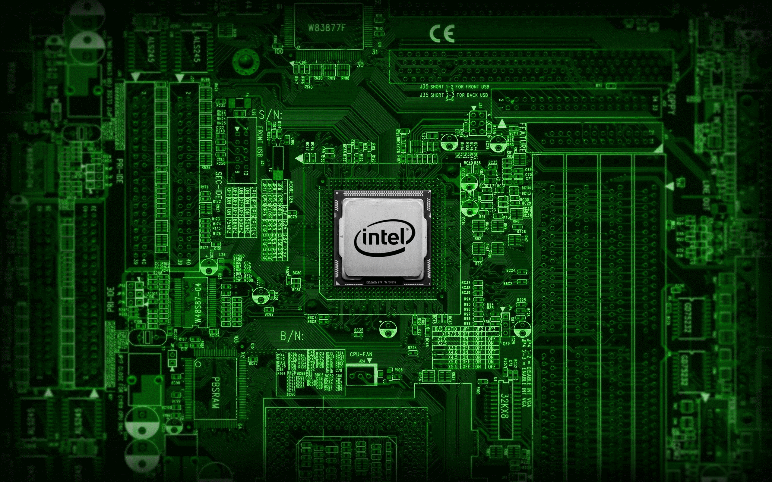 Intel Motherboard Wallpaper by dberm22 on DeviantArt