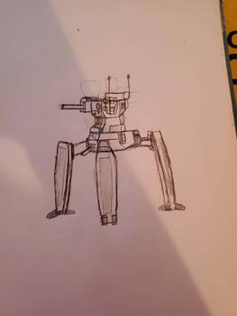 walker bot/mech/droid