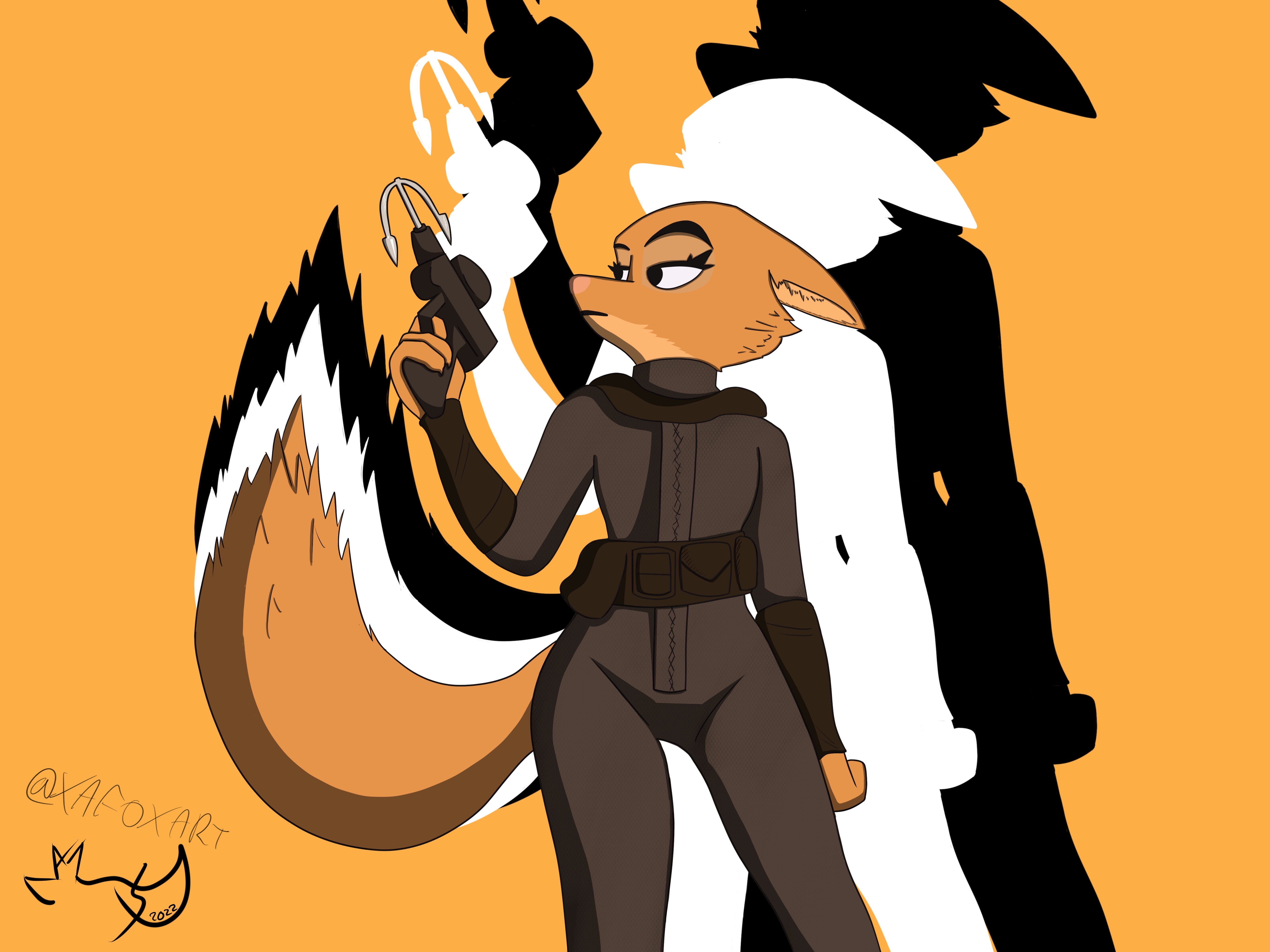 Diane Foxington by XaFox on DeviantArt