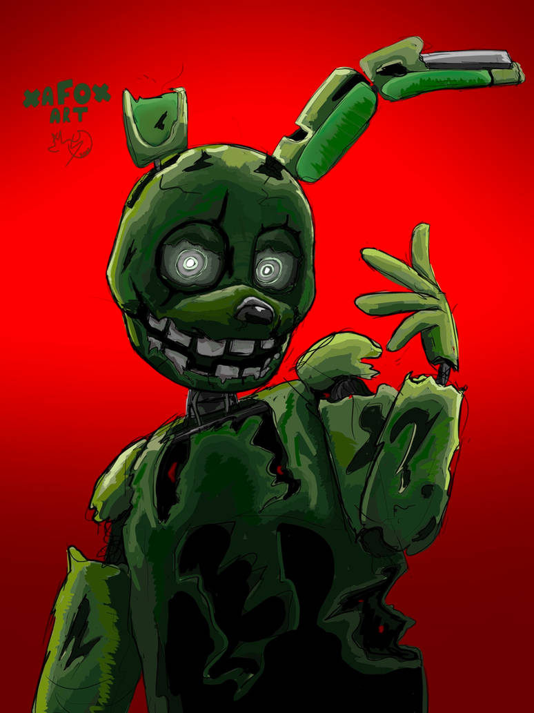 Springtrap by XaFox on DeviantArt