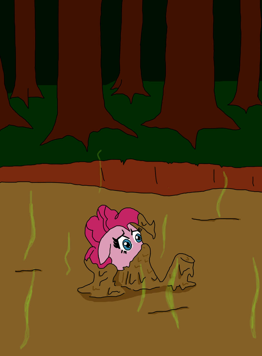 Pinkie Pie in the Mud Bog of Eternal Stink (Alt)