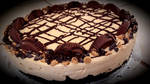 Peanut Butter Cup and Chocolate Gauche Cheesecake by ClassicDarkWings