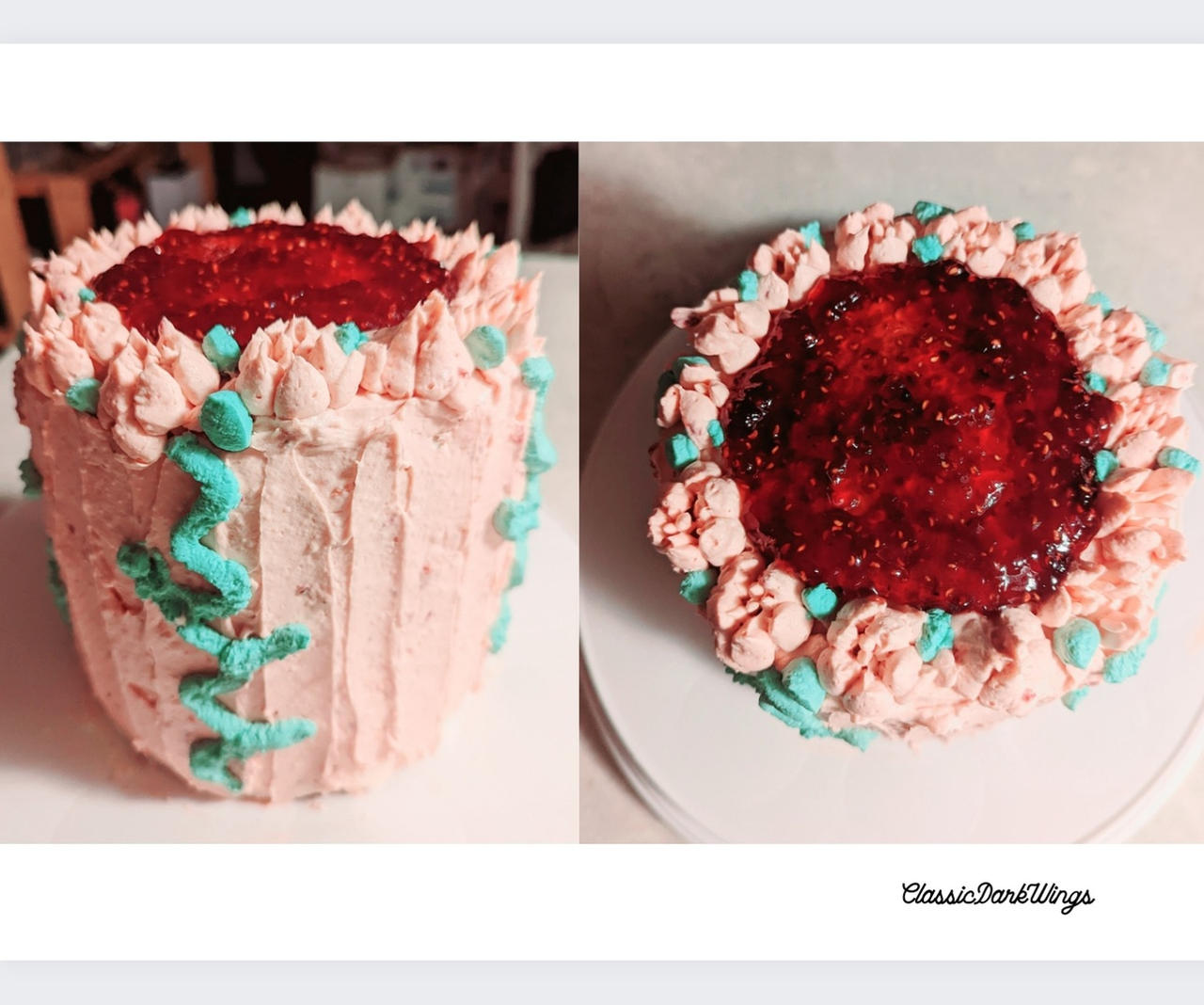 Pink Cake Deviantart Pink Flower Cake by ClassicDarkWings on DeviantArt