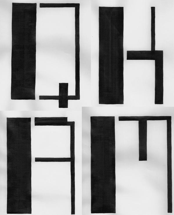 Bitmap Letterforms Bitmap Letterforms by deenise on DeviantArt
