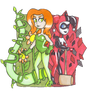 Harley Quinn and Poison Ivy