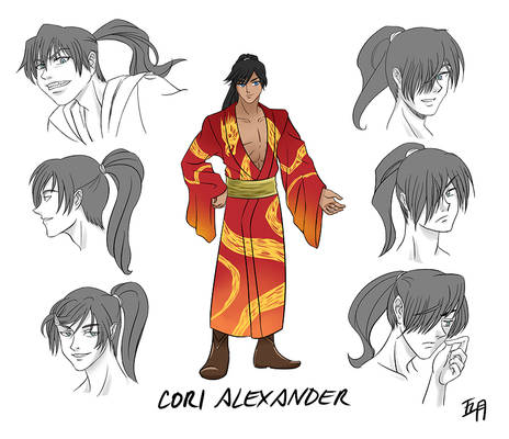 Commission - Chara Design Sheet Cori Alexander