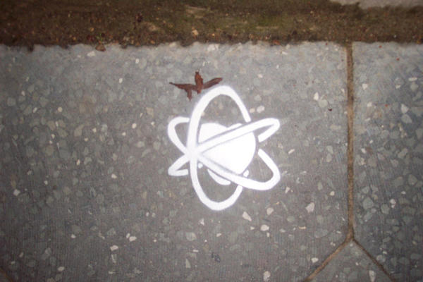 Nuke Heart Stencil