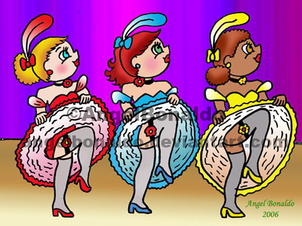Can Can Dancers by AngelBonaldo on DeviantArt Can Can Dancers by AngelBonaldo on DeviantArt