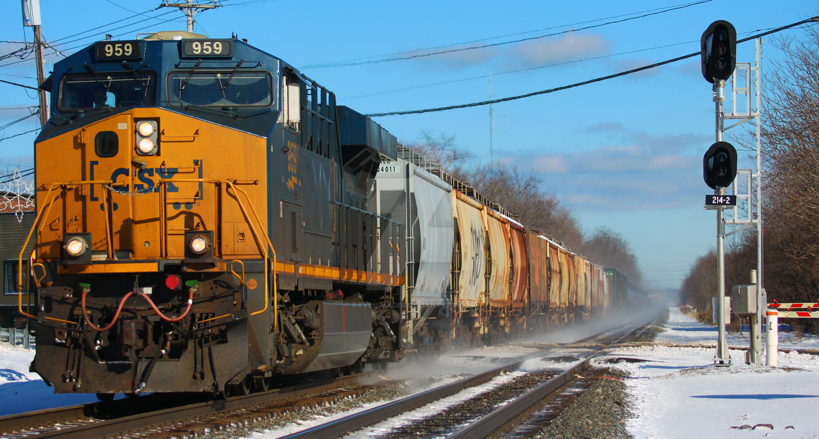 Csx 959 CSX 959 by RavenImages on DeviantArt