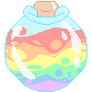 Pastel Gay Pride Bottle (F2U)