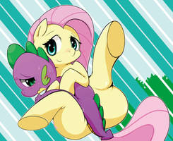 just a huging