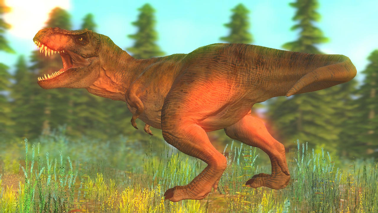 Jurassic World Tyrannosaurus Rex Render 6 by tsilvadino on DeviantArt