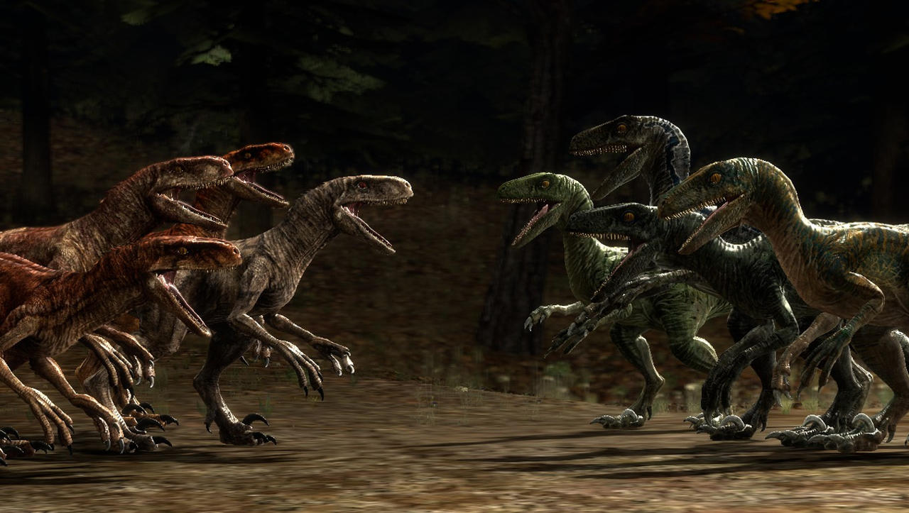Velociraptor Squad vs Atricoraptor Squad by TREX096 on DeviantArt