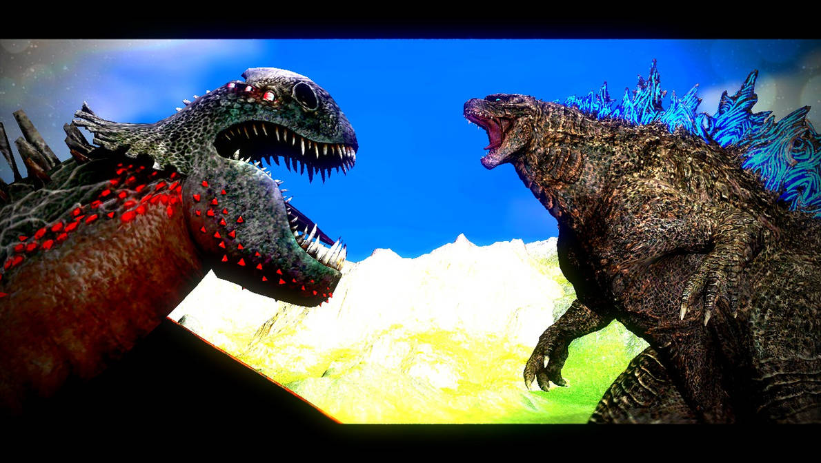 Red Rage Godzilla Godzilla Vs. Red Death by TREX096 on DeviantArt