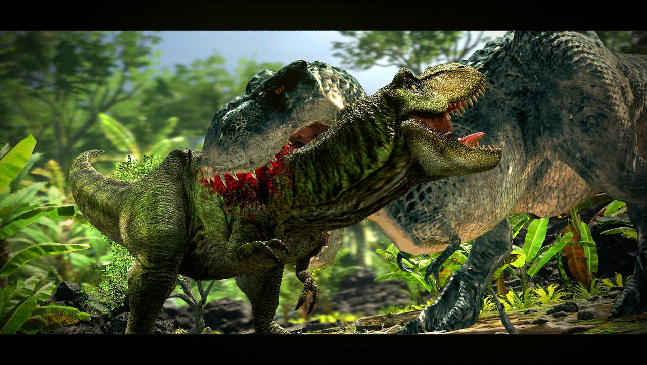 Vastatosaurus Rex vs. T-Rex by TREX096 on DeviantArt