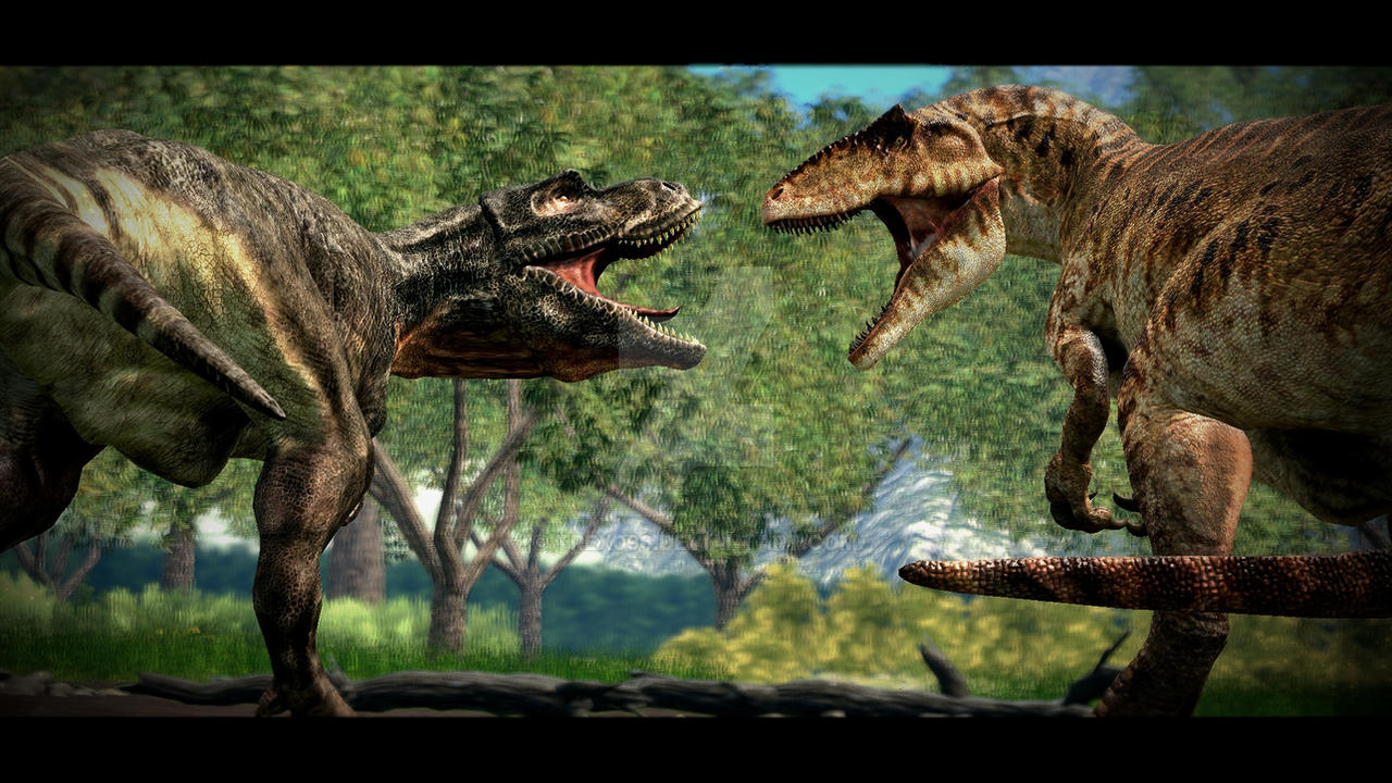 T Rex Vs Giganotosaurus By TREX096 On DeviantArt t-rex-vs-giganotosaurus-by-trex096-on-deviantart