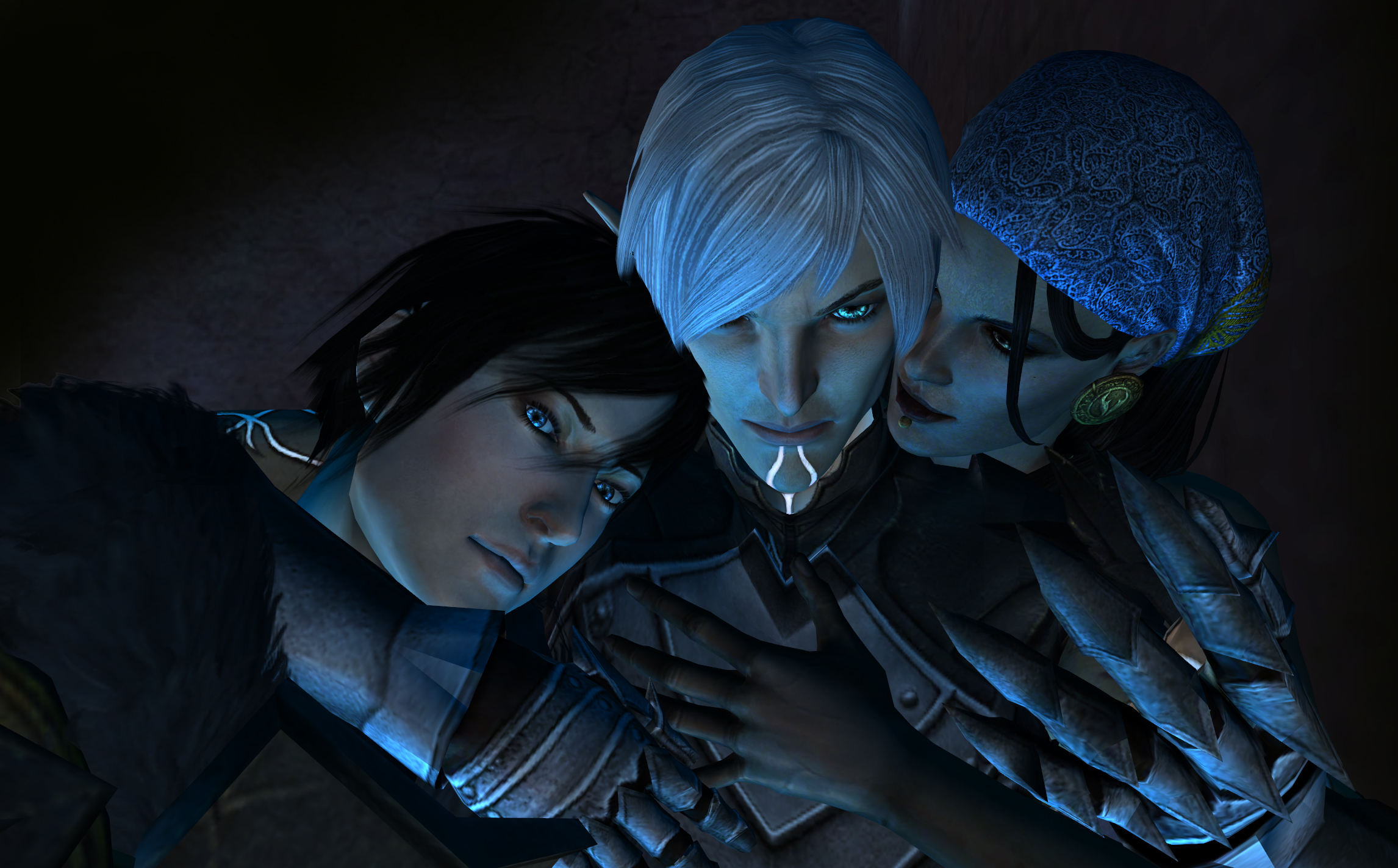 DA2: Hawke, Fenris and Isabela