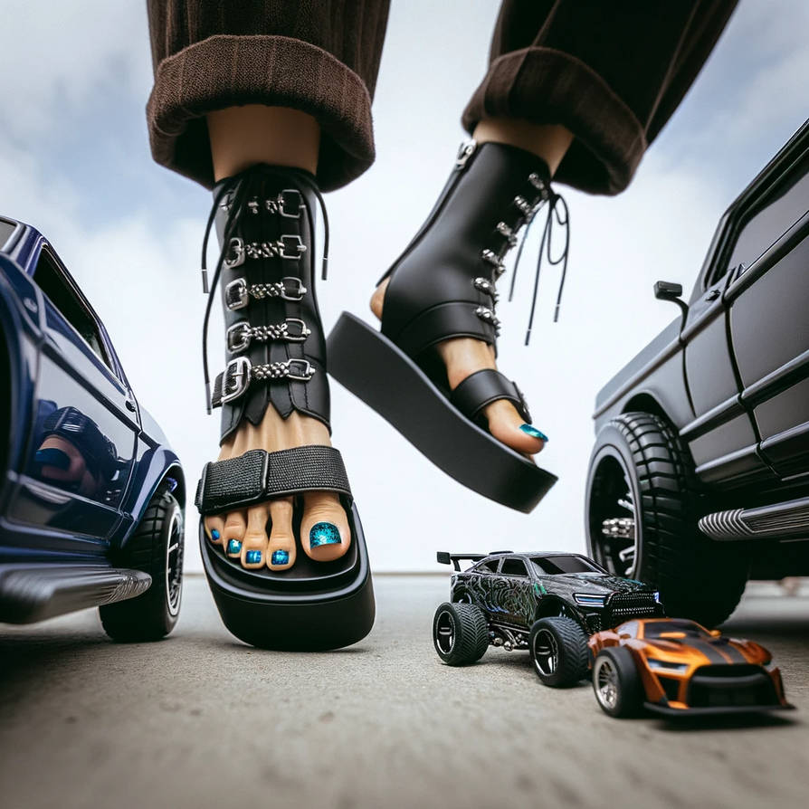 Goth sandals and toys by ledonkee66 on DeviantArt