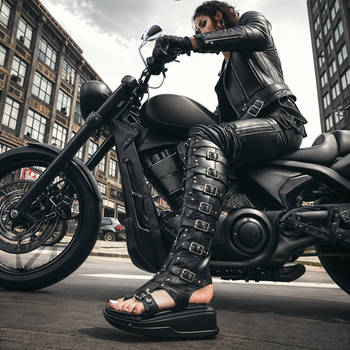 Motorbiker sandals