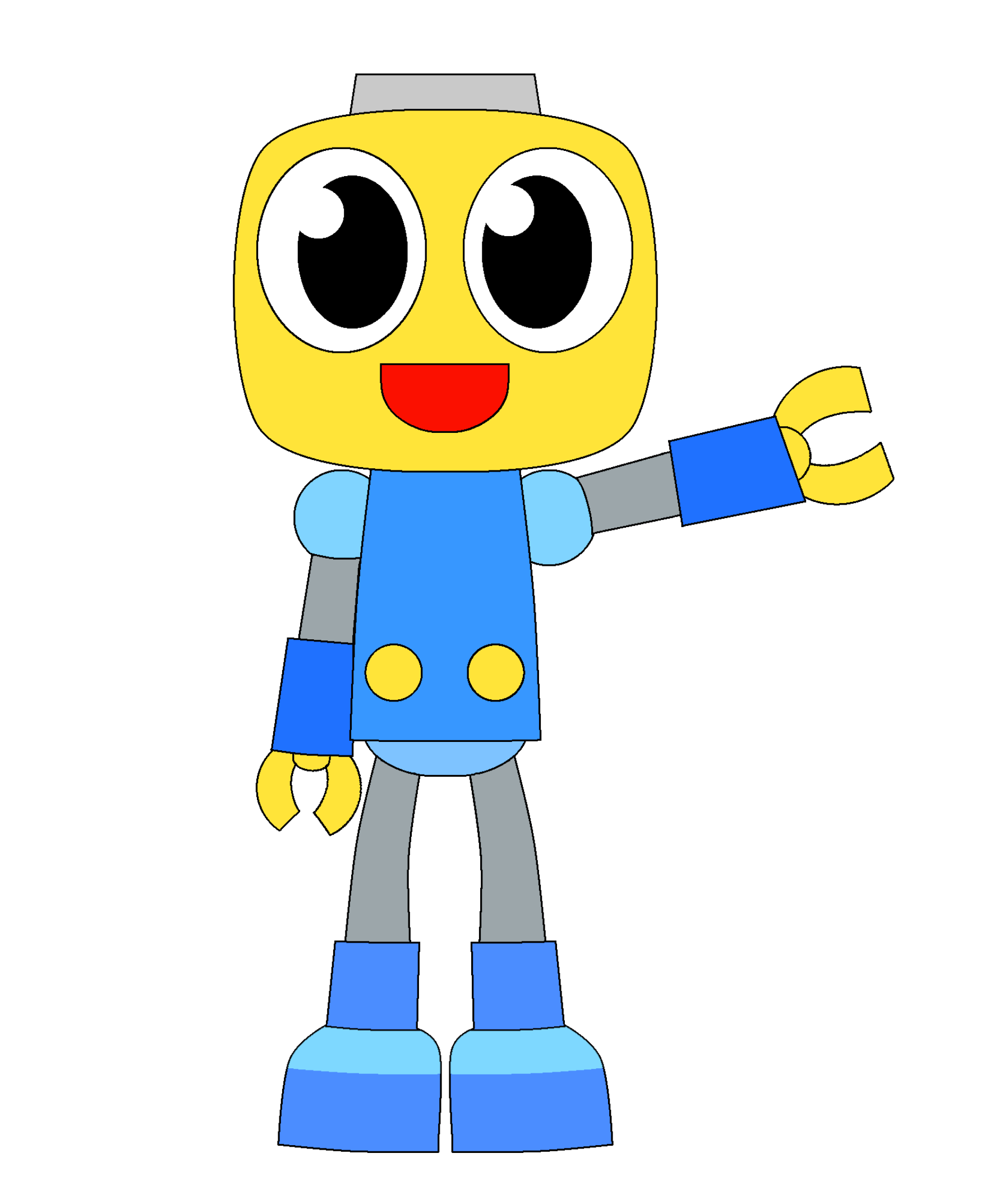 Servbot Man by MoonTheDemonKitsune on DeviantArt