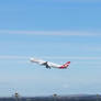 qantas take off