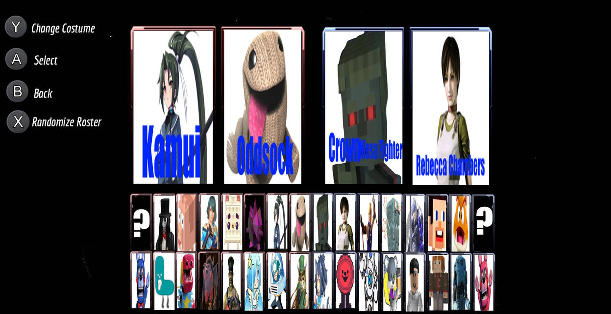 Random Roster #10 by KidCollector on DeviantArt