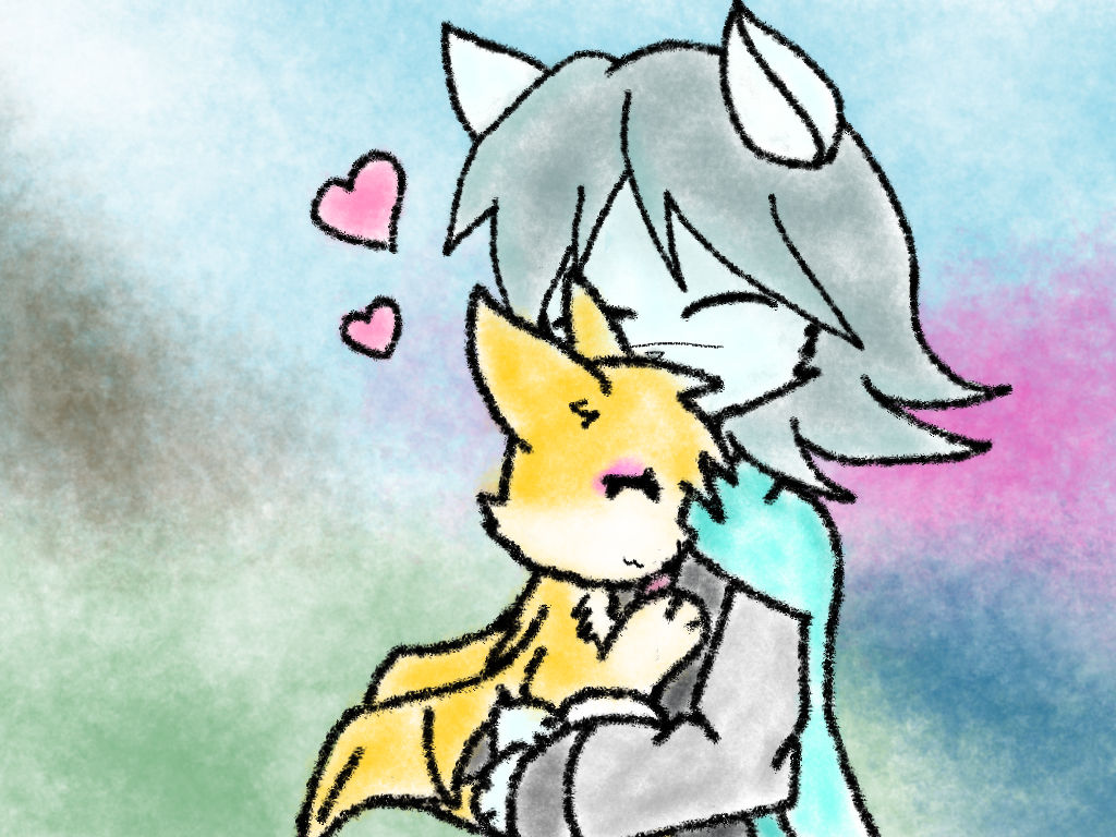 Deviantart Fidget Dust Dust an Elysian Tail: Hugs (Dust x Fidget) by CuteXiora on DeviantArt