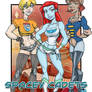 Roller Derby Girls: Spacey Cadets