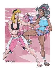 Princess MMA Aurora VS Esmeralda